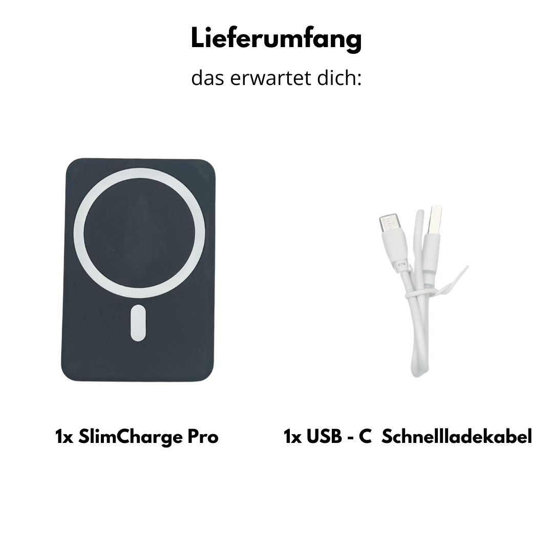 SlimCharge Pro - magnetische Powerbank